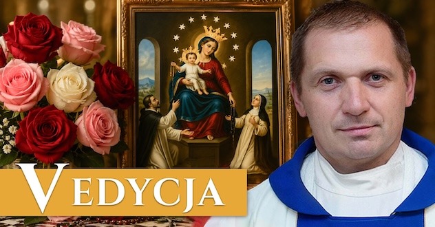 Róża dla Królowej Różańca z Pompejów w Warszawie - V edycja