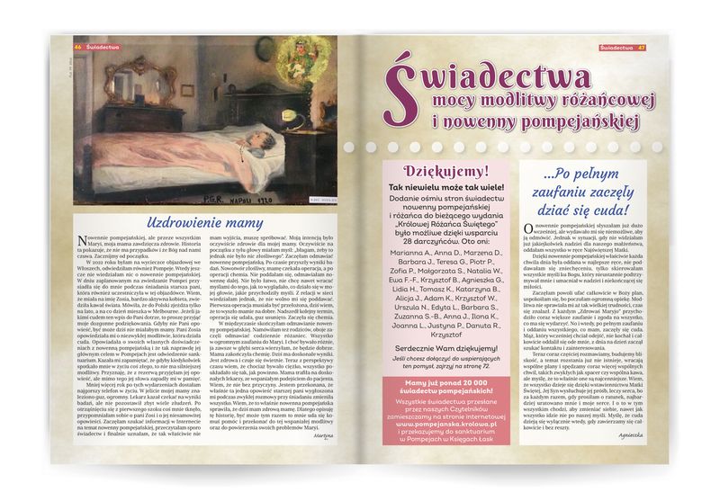 Świadectwa z KRŚ nr 78