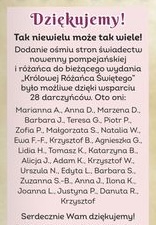 Darczyńcy na 8 stron dla KRŚ 