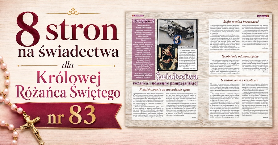 8 stron dla Królowej Różańca Święego nr 83